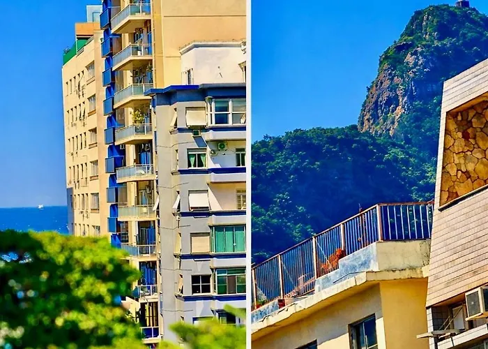 Quarto E Sala Vista Cristo E Mar De Copacabana Rio de Janeiro